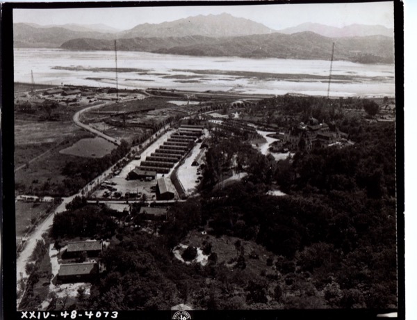 1948년 조선총독관저 및 한강변 일대 항공사진 _ NARA