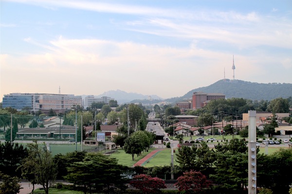 용산미군기지 전경 (김홍렬 촬영)