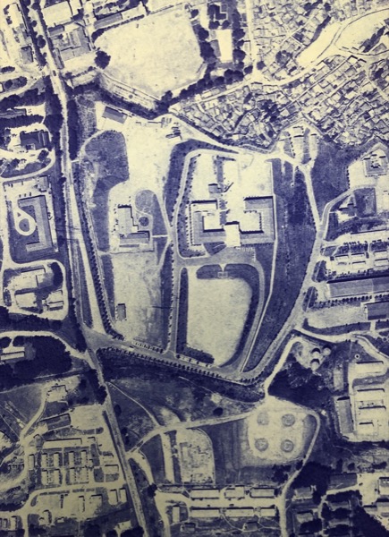1960년대 해병대사령부 부지 일대 항공사진